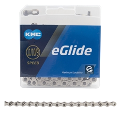 CHAIN KMC eGLIDE 9/10/11s SL/SL 132L f/EBIKE SHI-CUES 