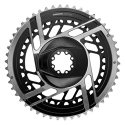 CHAINRING SRAM 46/33T DM RED E1 BK/SL 