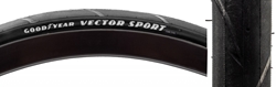 TIRE GOODYEAR VECTOR SPORT 700x25 BK FOLD HP/DUAL/RSH 