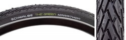 TIRE SWB MARATHON 26x1.5 PERF TWIN GN-GUARD BK/BK/REF ADDIX ECO E25 WIRE 