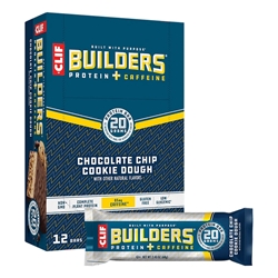 FOOD CLF BUILDERS BAR CHOC CHIP COOKIE DOUGH BXof12 