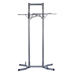 STORAGE RACK DELTA TWO BIKE UPRIGHT FREESTANDING GY (P) 